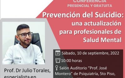 Prevención del Suicidio: una actualización para profesionales de Salud Mental